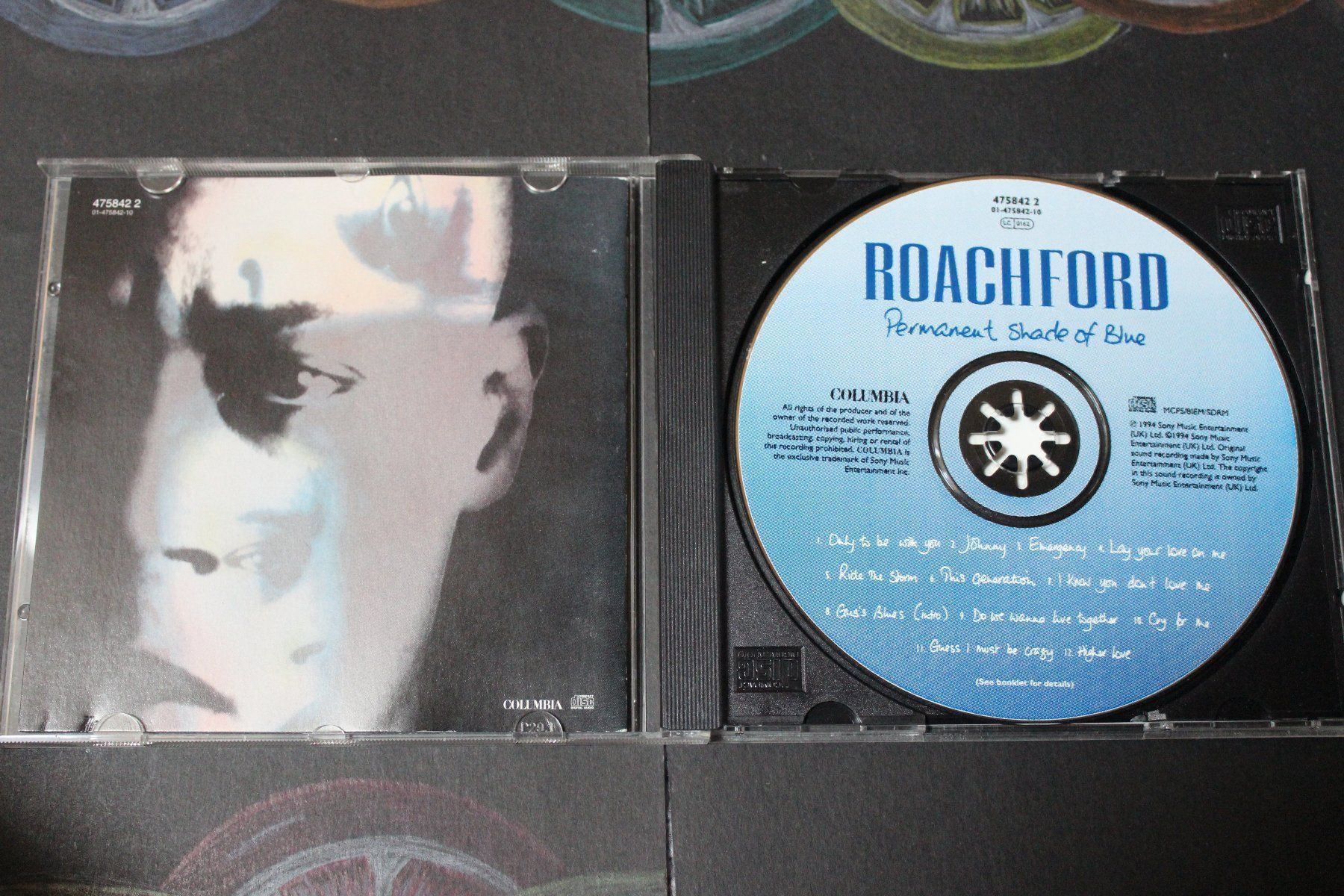 CD: ROACHFORD - PERMANENT SHADES OF BLUE CD 1994 – Usato da Tübach venduto da JamesStone 3