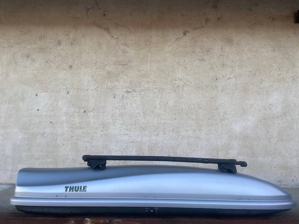 Box da tetto: Dachbox Thule 340 Liter mit oder ohne Dachträger – Usato da Leuzigen venduto da Doppelrad
