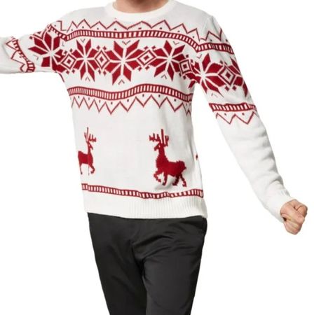 Herren Weihnachtspullover - M