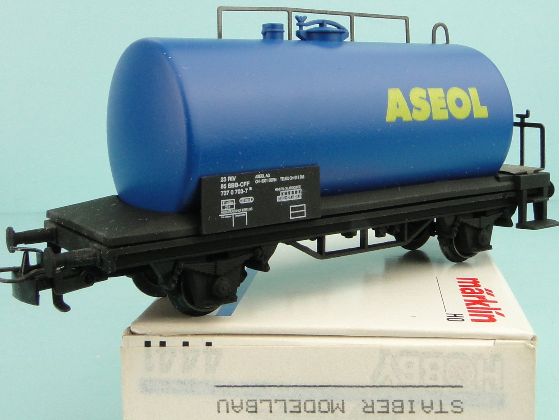 Märklin Modellini di ferrovie: Märklin/Staiber 4030 SBB ASEOL – Usato da Bülach venduto da cann11