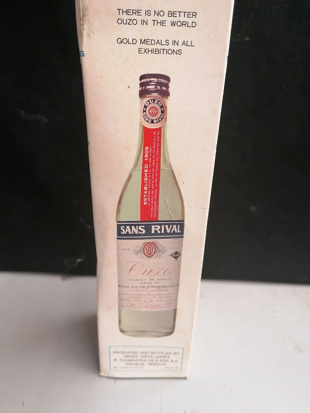 Bevande alcoliche: Ouzo Sans Rival Grecque, 1905, Bouteille Scellée. – Nuovo (secondo la descrizione) da Genève venduto da Leboucheoreilles 1