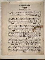 Eduard Strauss "Bahn frei!" op. 45, Piano Noten