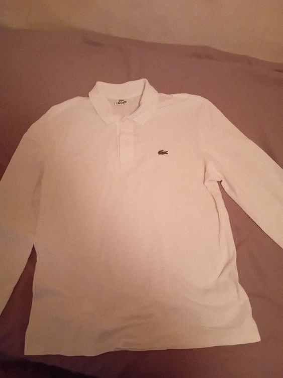 Chemise lacoste online blanche