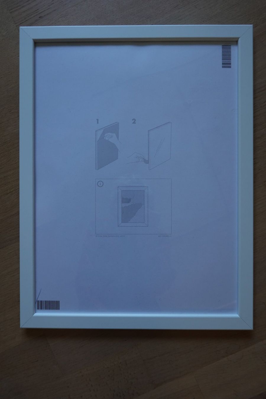 Ikea Bilderrahmen: Bilderrahmen weiss 30x40cm - Ikea – Defekt aus Jona von simongarden