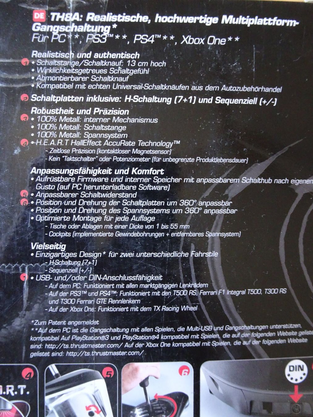 Konsolen: Thrustmaster TH8R Add-On Shifter – Gebraucht aus Stein am Rhein von Bugsboony 1