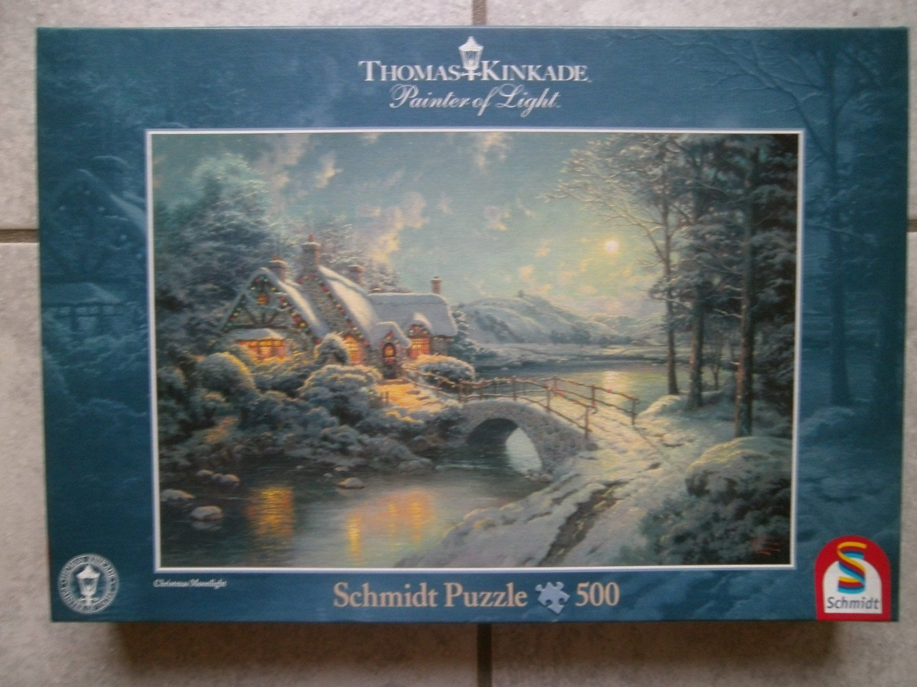 Puzzle: Puzzle Kinkade de 500 pces – Usato da Moutier venduto da Mouschka 1