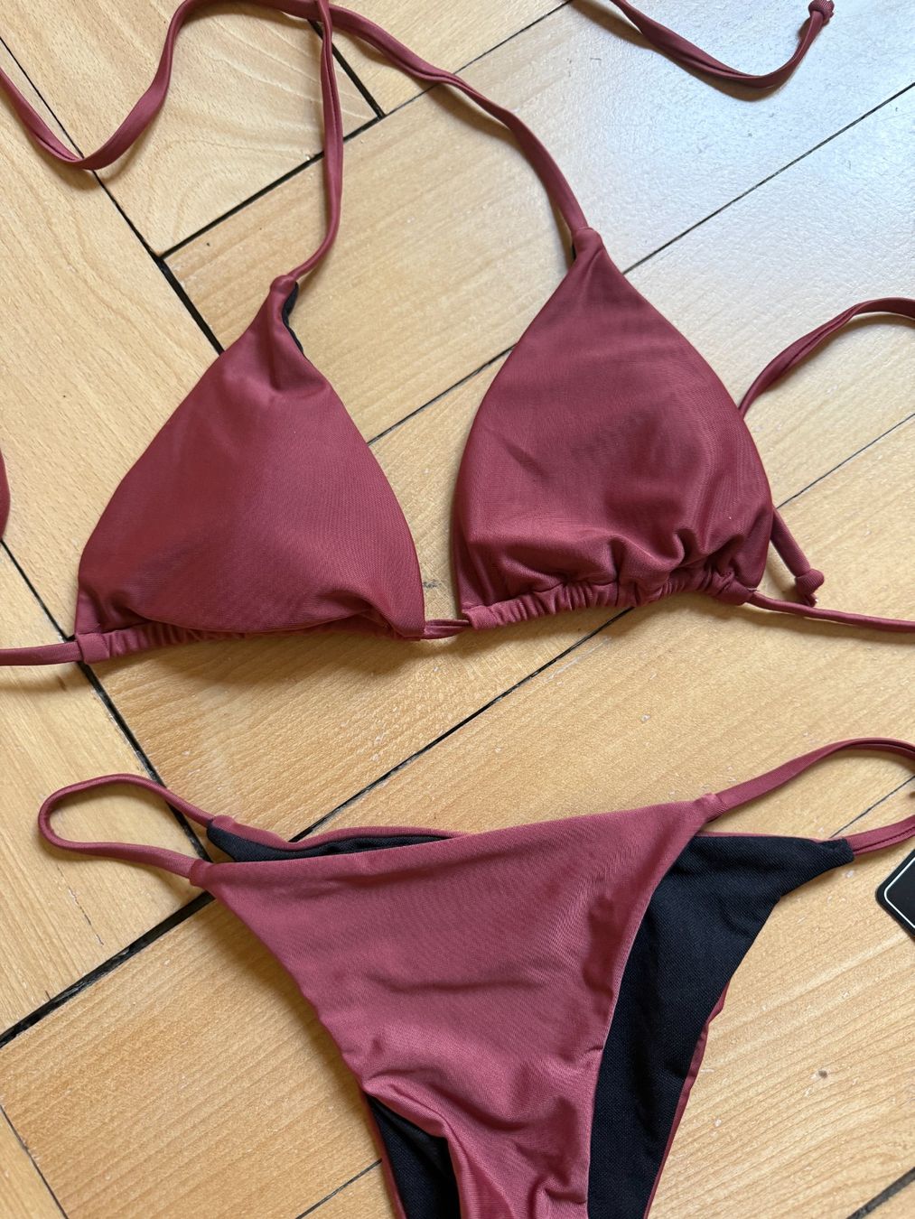 Zaful Costumi da bagno & Bikini: ZAFUL - Bikini rostbraun M (NEU) – Nuovo e nell'imballaggio originale da Zürich venduto da Diazaio 1