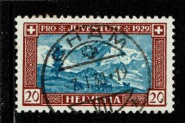 Pro Juventute J51 Vollstempel Cham ZG
