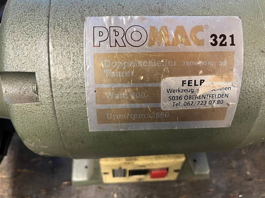 Smerigliatrici & Lucidatrici: PROMAC 321 Doppelschleifer – Usato da Erlinsbach venduto da redy77 3