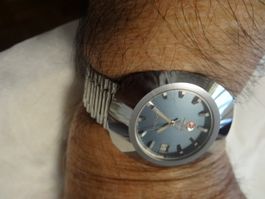 RADO DIASTAR HEREN GRÖÖSE UHR,AUTOMAT.DAT.BOX.LÄÜFT-36X40MM