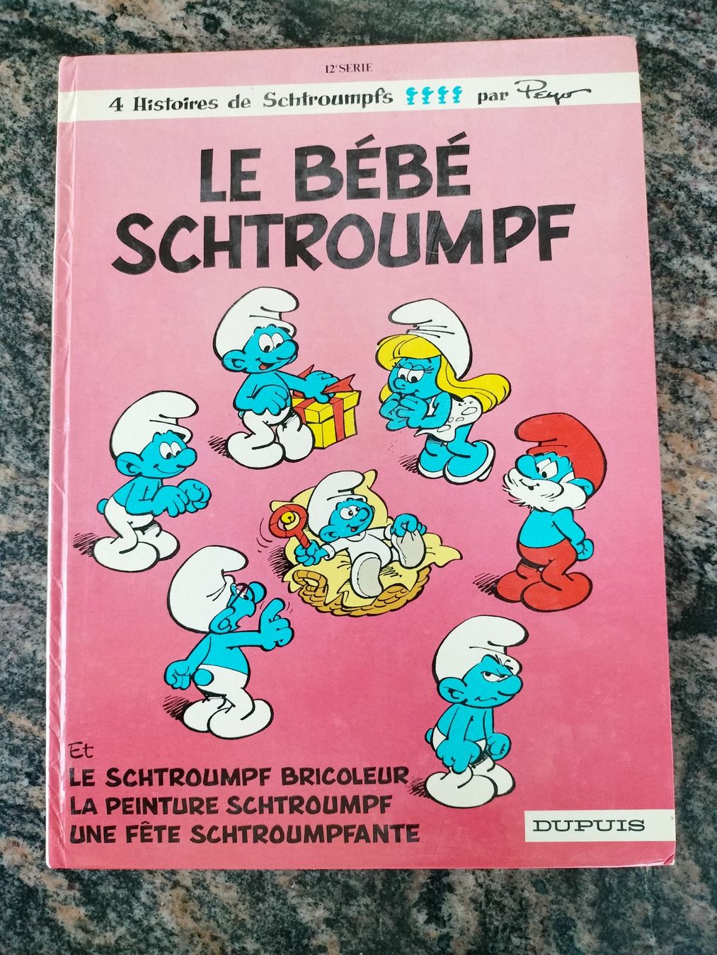 Fumetti: Le Bébé Schtroumpf tome 12 – Usato da Cortaillod venduto da rozinna