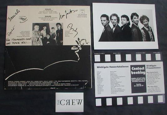 Schallplatten: THE CREW - The Devil ... CH-Wave Rock mit Autogramm – Gebraucht aus Zürich von Vinyl 1