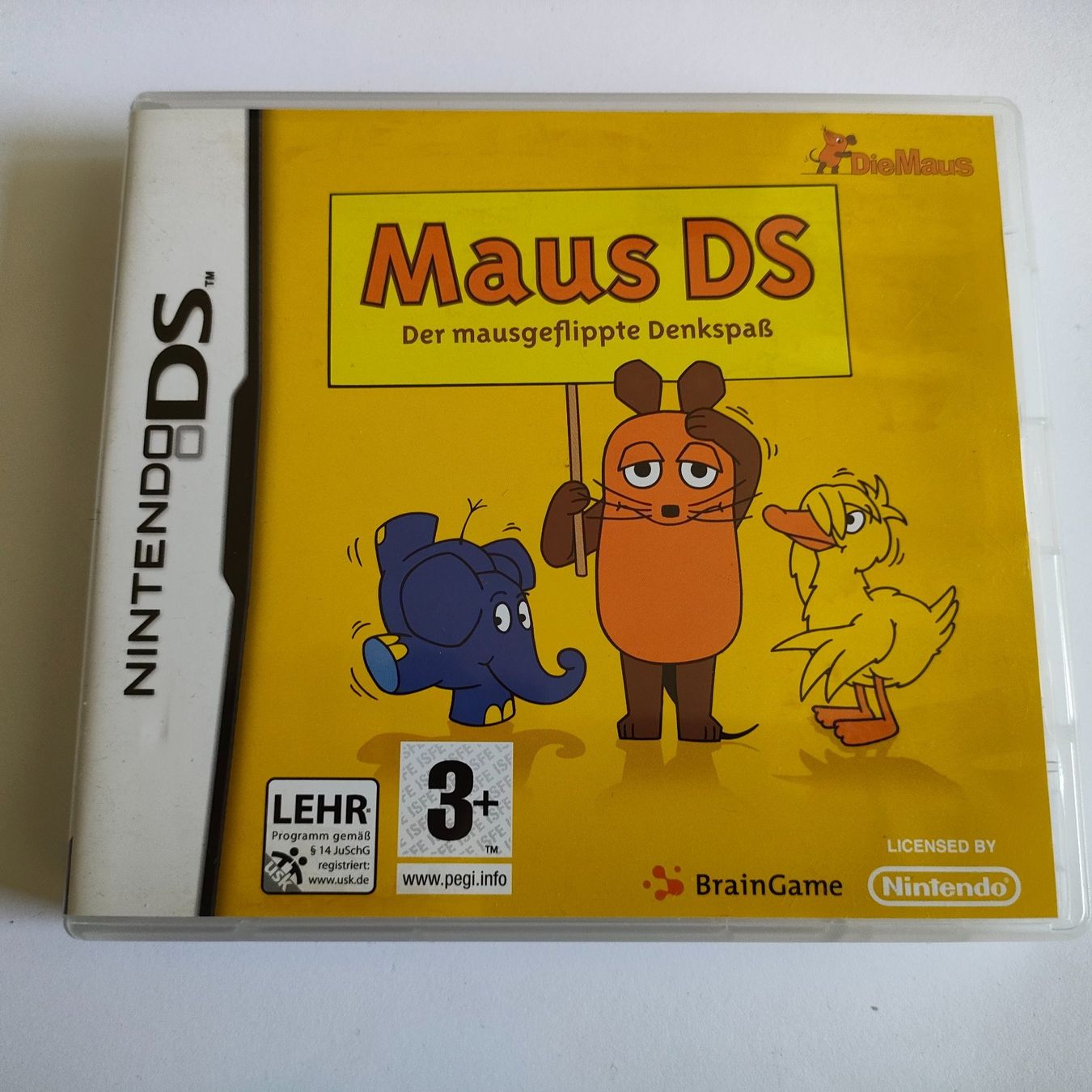 Nintendo Giochi: Maus DS - Der mausgeflippte Denkspass - DS – Usato da Zürich venduto da Mephisto87