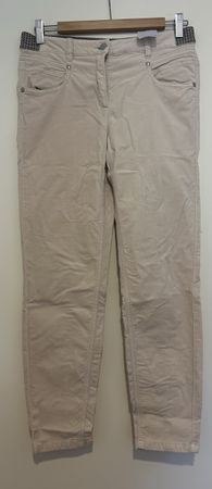 LUISA CERANO Hose Beige Gr. 40 Casual