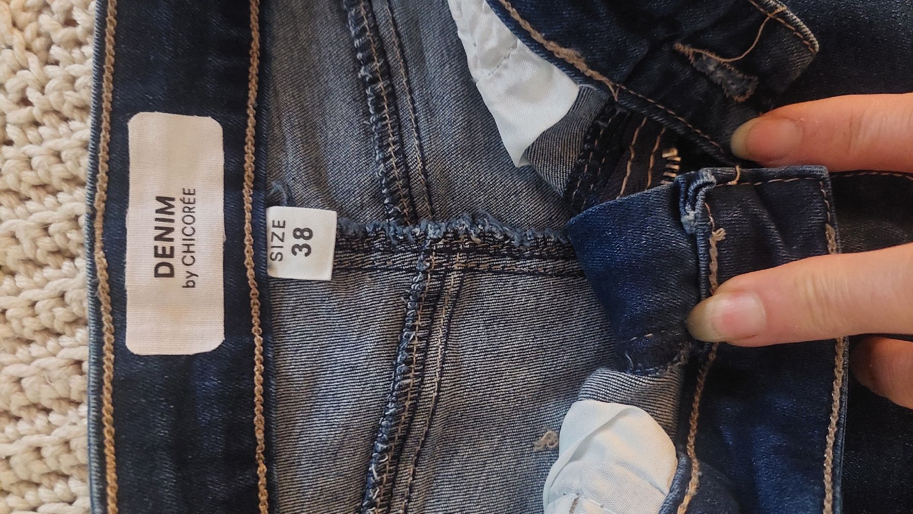 Jeans: Denim Jeans 3/4 Länge.Neu in gr.38 – Neu (gemäss Beschreibung) aus Basel von O-MEGA 4