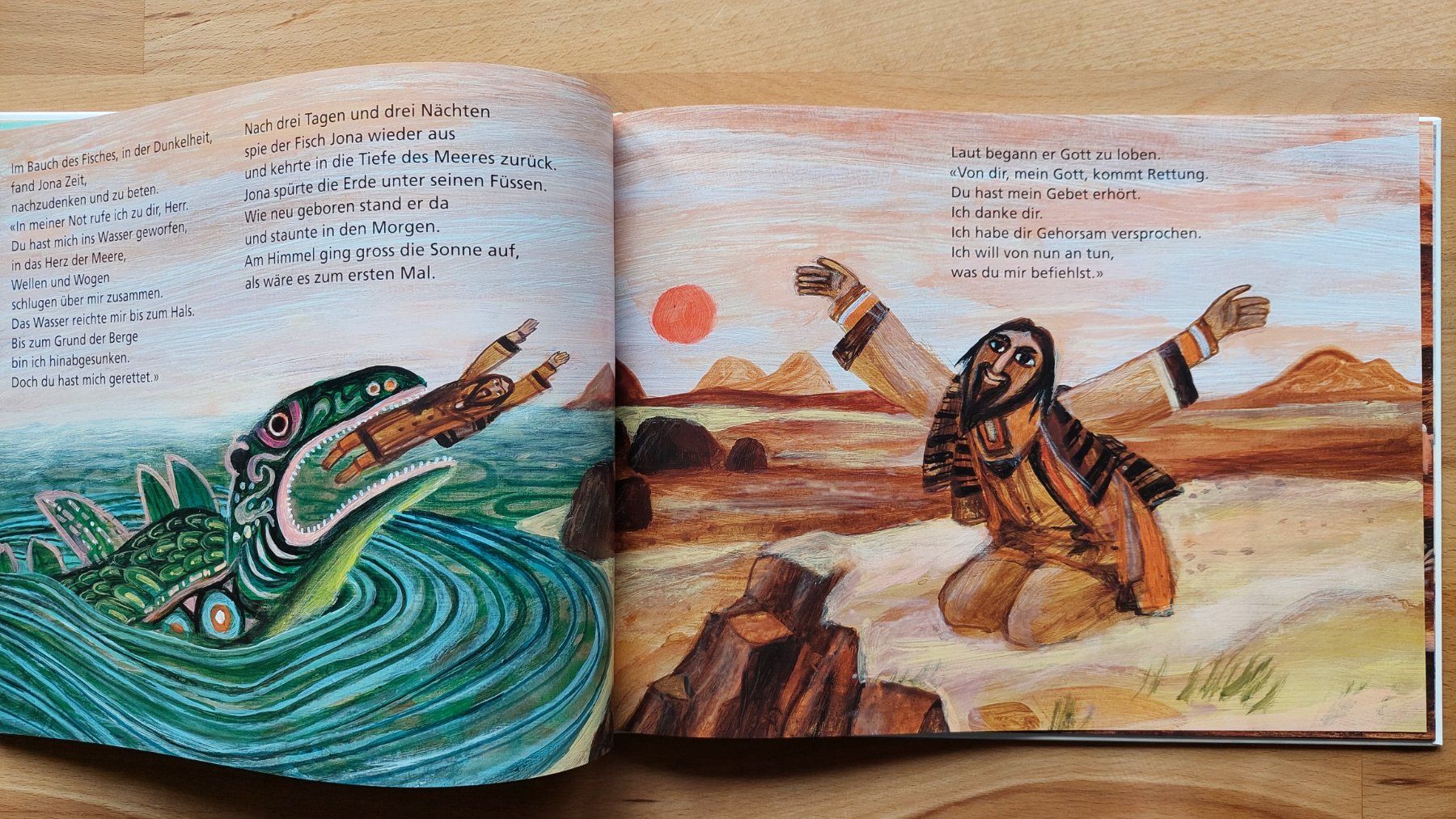 Libri: Jona Eine Geschichte von Max Bolliger / Stepan Zavrel – Usato da Obfelden venduto da Foto_Bild_Kunst_Buch 7