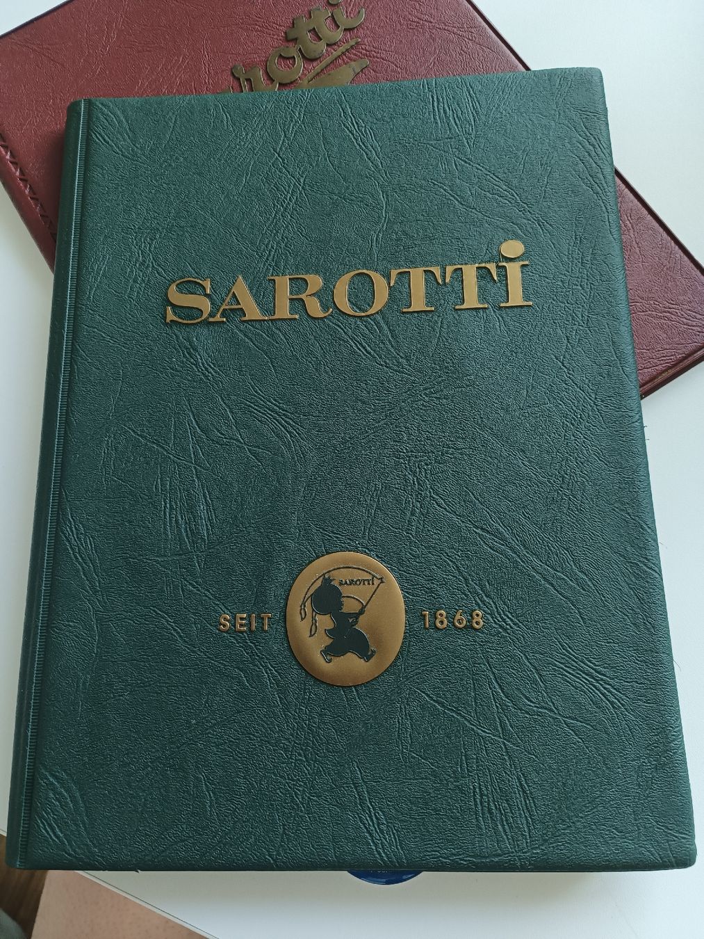 Documenti: Zwei Werbe Mappen / Chocolat Sarotti Seit 1868 ca. 1950 – Usato da Brugg AG venduto da Ente015 2