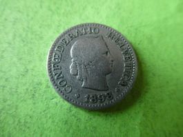 Schweiz 1898, 10 Rappen