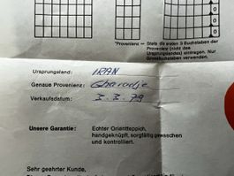Orientteppich Gharadje Iran handgeknüpft 3.3.79