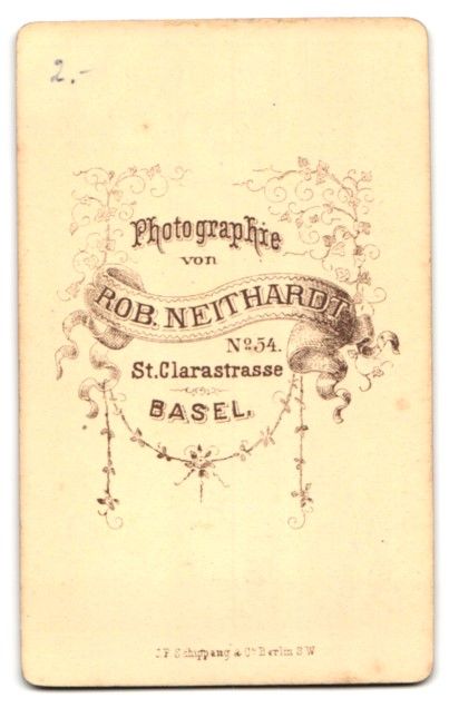 Photos & affiches: Fotografie Rob. Neithardt, Basel, St. Cl – D'occasion à Berlin par bartko-reher 1