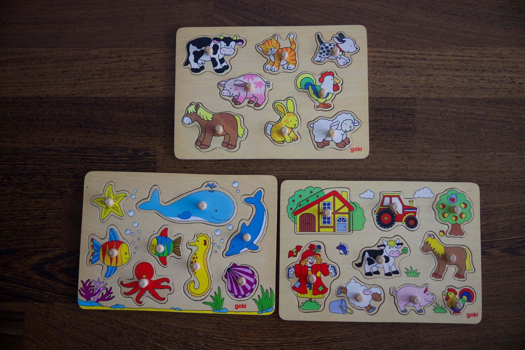 Puzzle: goki Steckpuzzle, 7er-Set – Usato da Zug venduto da cygent 1