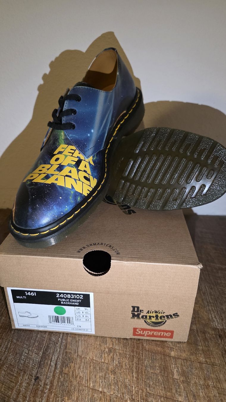 Dr. Martens Scarpe da uomo: Supreme Dr.Martens x public enemy – Nuovo (secondo la descrizione) da Bonstetten venduto da mar_5hmn