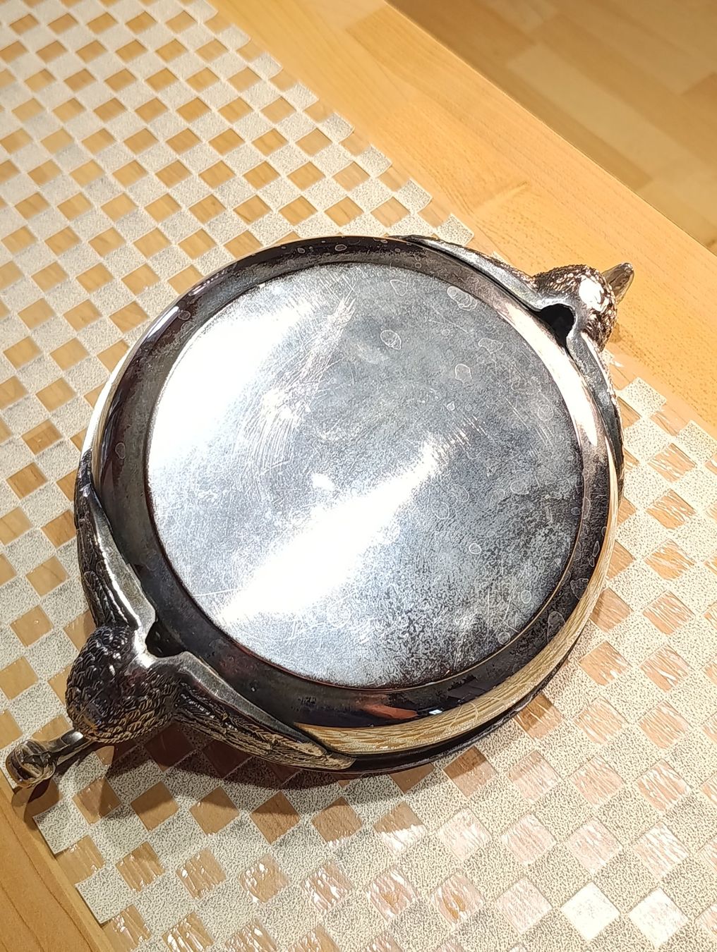 Schalen: Art Deko versilberte Schale um 1930j. Top – Gebraucht aus Steffisburg von 1.Schmuckschatulle 4