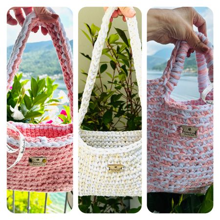 Borsa estiva in cotone - Sommertasche Baumwolle Handmade