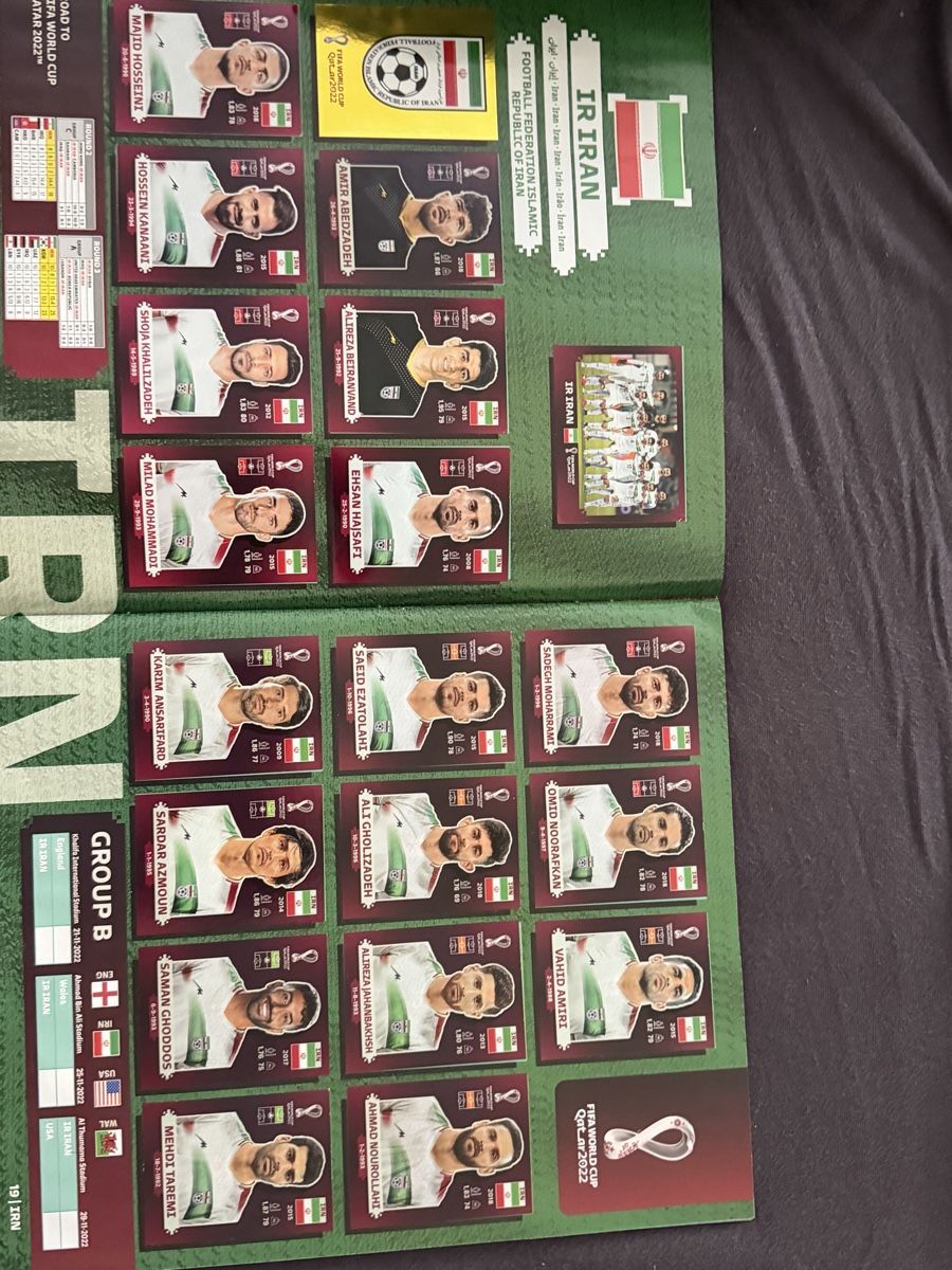 Panini Album: World Cup 2022 Qatar volles Buch – Usato da Brittnau venduto da nicola.suter 8