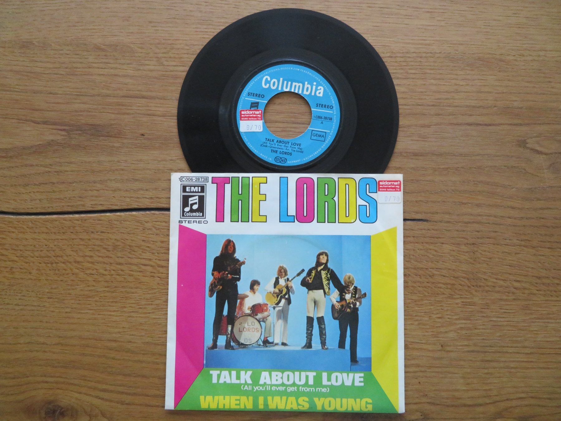 Schallplatten: The Lords - Talk About Love, Vinyl Single – Neu (gemäss Beschreibung) aus Zürich von max_cp5f