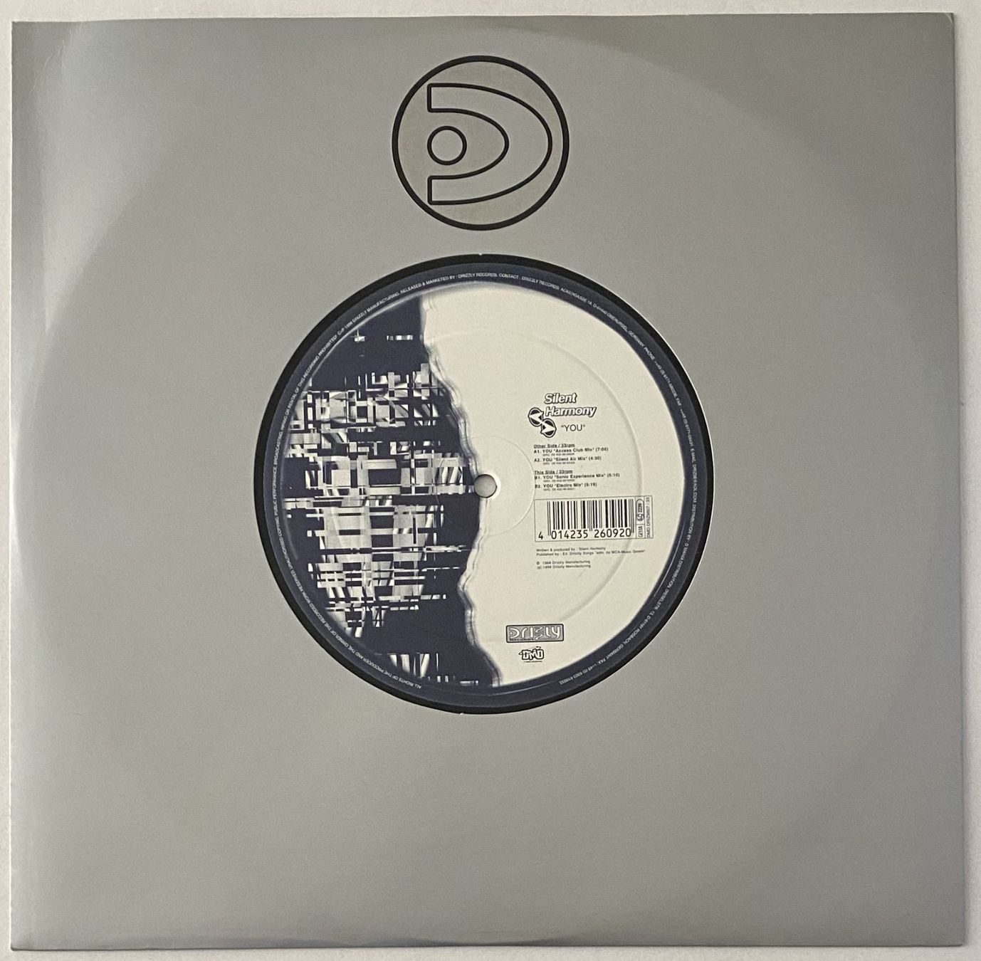 Schallplatten: Silent Harmony, You (Trance) – Gebraucht aus Flums von Empe1