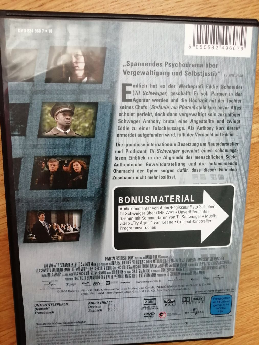 Tutti i DVDs: One way, DVD – Usato da Windisch venduto da mer_6cjk 1