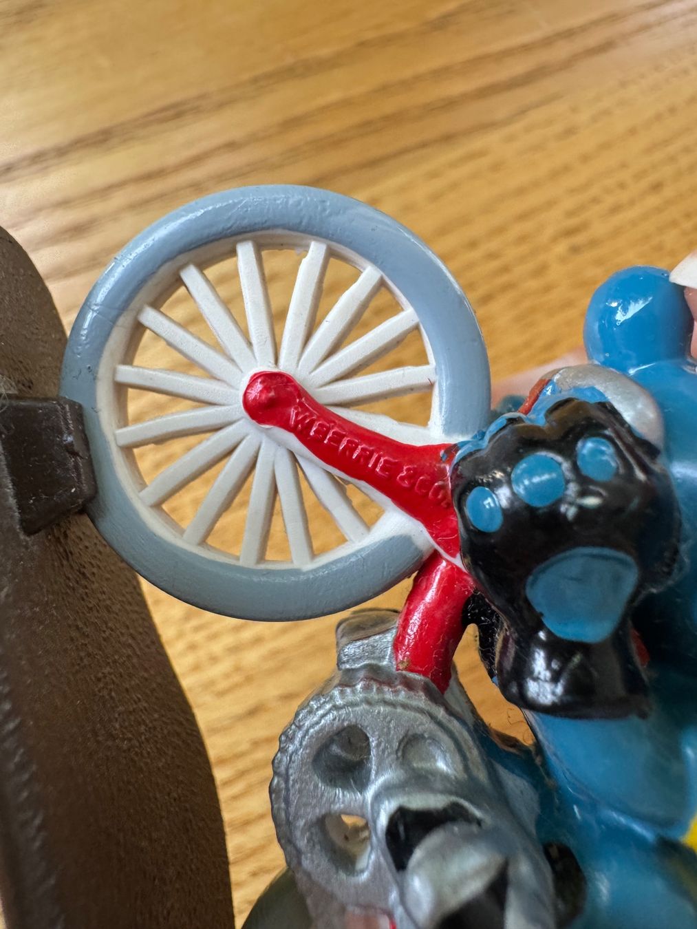 Schleich Figuren: Original Schleich Schlumpf - Radrennfahrer-Schlumpf – Gebraucht aus Fislisbach von chili2006 4
