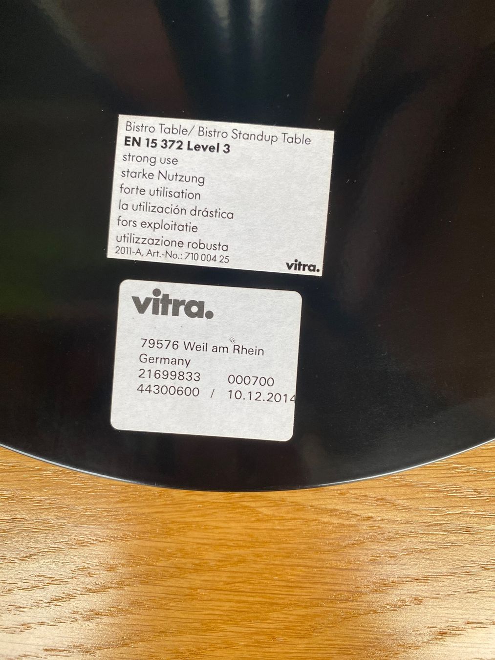 Tischset: VITRA - Tables et Chaises de bureau – Gebraucht aus Plan-les-Ouates von tha_k22r 4