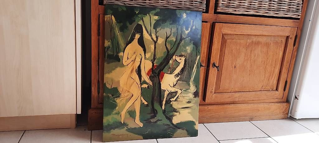 Dipinti: Superbe tableau vietnamien signé – Usato da Chardonne venduto da hel_h5k2