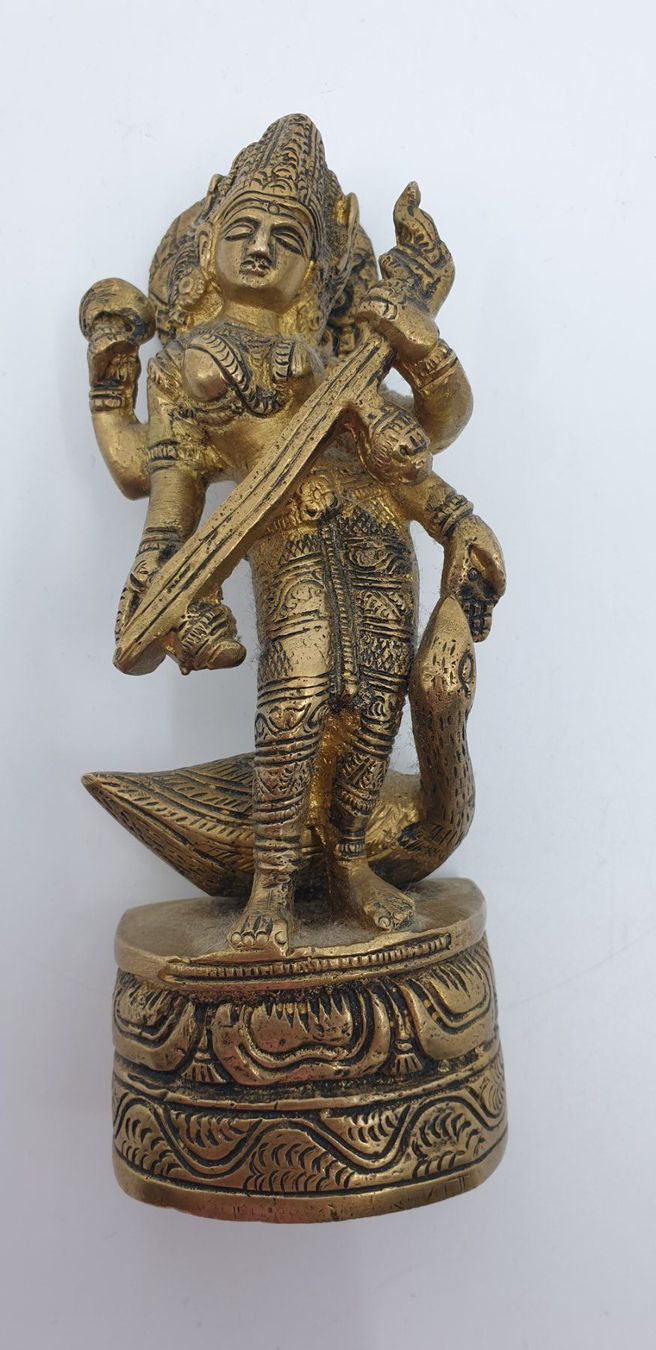 Sculture & Statue: Buddha Saraswati Figur – Usato da Emmen venduto da Brockofsky 7