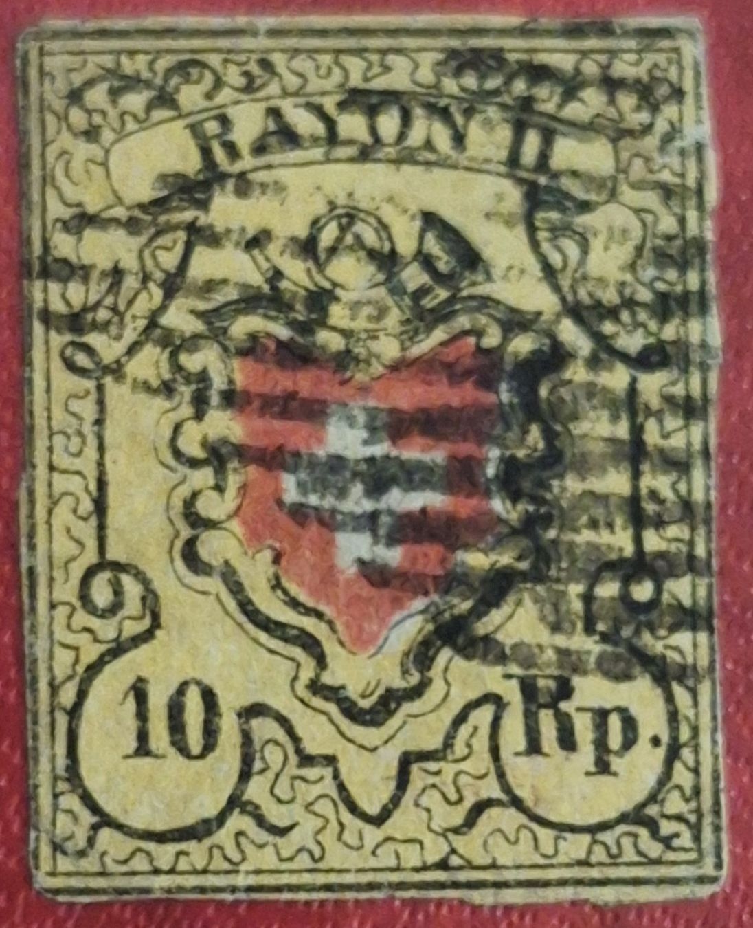 Tutti i francobolli: Rayon 16II Typ 5 D - RU mit Befund – Usato da Balgach venduto da SIMEON27