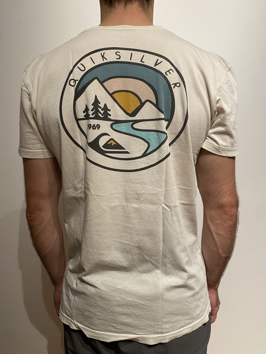 T-shirt: Quiksilver T-Shirt Gr. M – Usato da Olten venduto da Edelw1ss 2