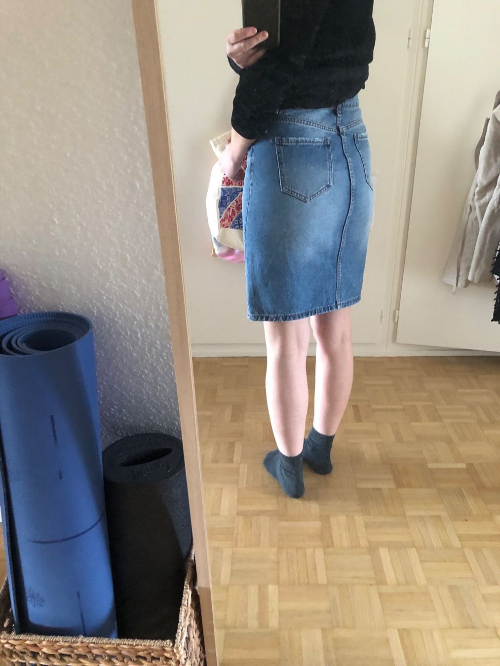 Gonne: Jupe en jeans taille haute – Usato da Onex venduto da kattrina 3