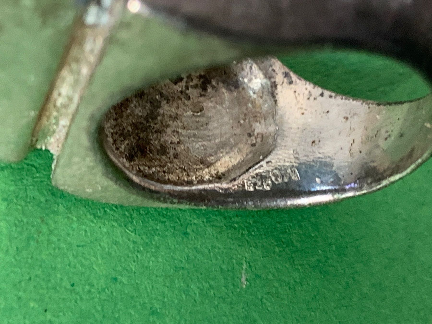 Anelli: Silberring rechteck designer (Rg 53) – Usato da Dittingen venduto da Bellevista 5