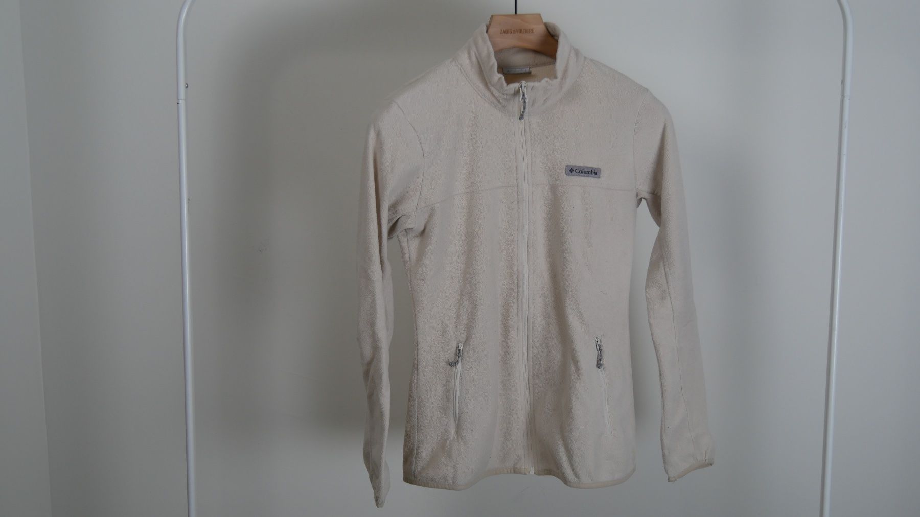 Columbia Maglioni & Felpe: Columbia Fleece Weste weiss beige Pullover Jacke – Usato da Zürich venduto da julia_vina