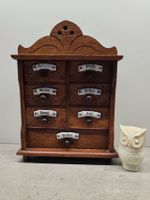 Jugendstil Gewürzkästchen Gewürzschrank Schränkchen