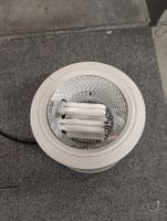 Hängelampe 2x18W Rund 25cm weiss