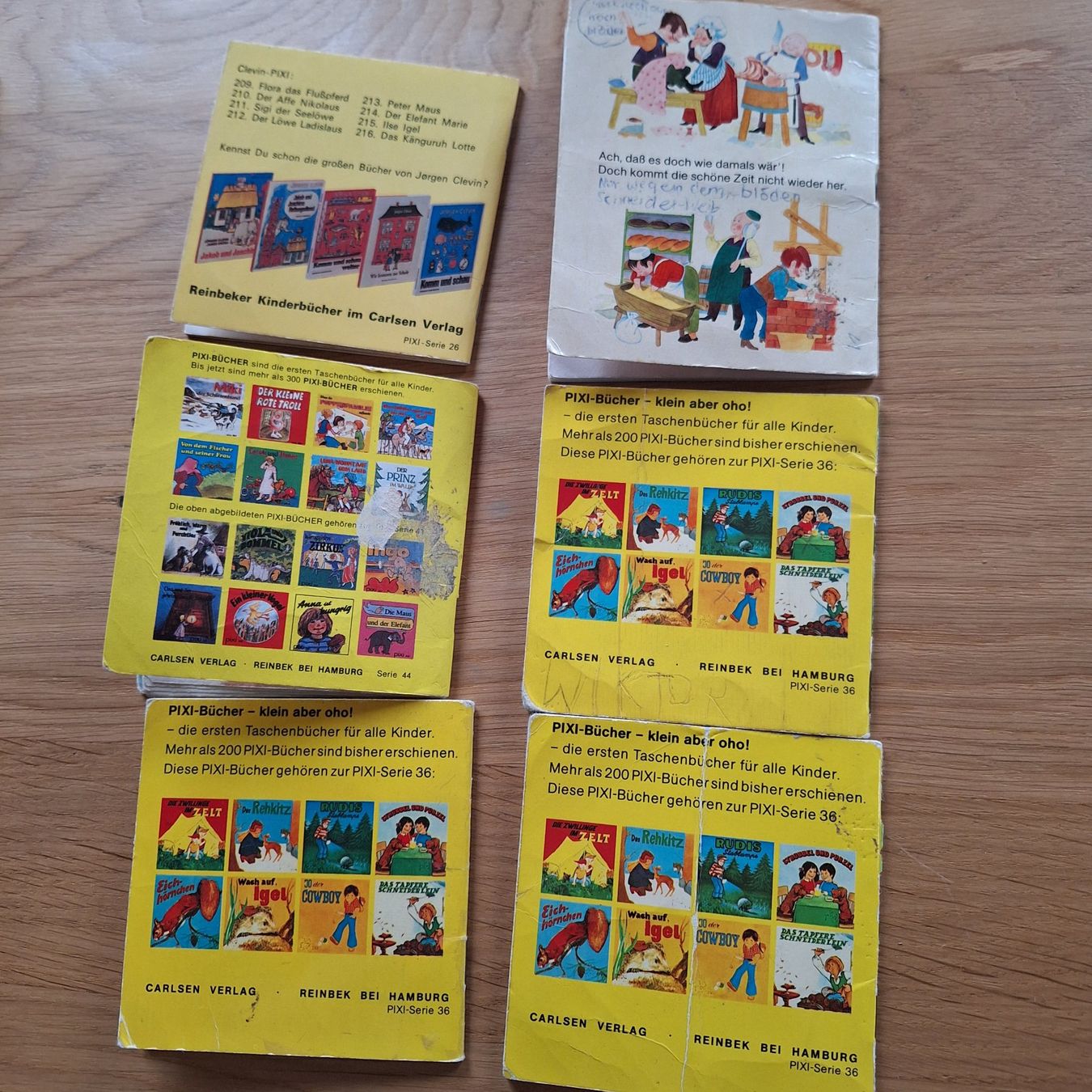 Libri: Pixi Bücher alte Version diverse Titel gebraucht> – Usato da Hettenschwil venduto da Schneuggi26 2