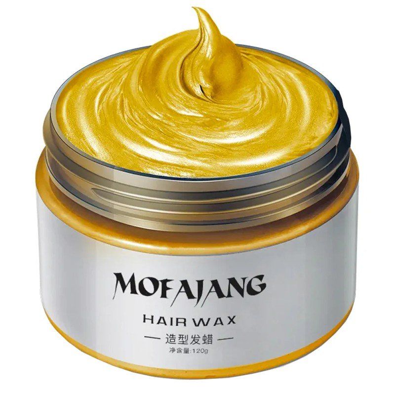 Färbemittel: Gold Temporäre Haarfarbe 120g Wachs Styling Coseplay – Neu und originalverpackt aus Hundwil von Stallone5 1