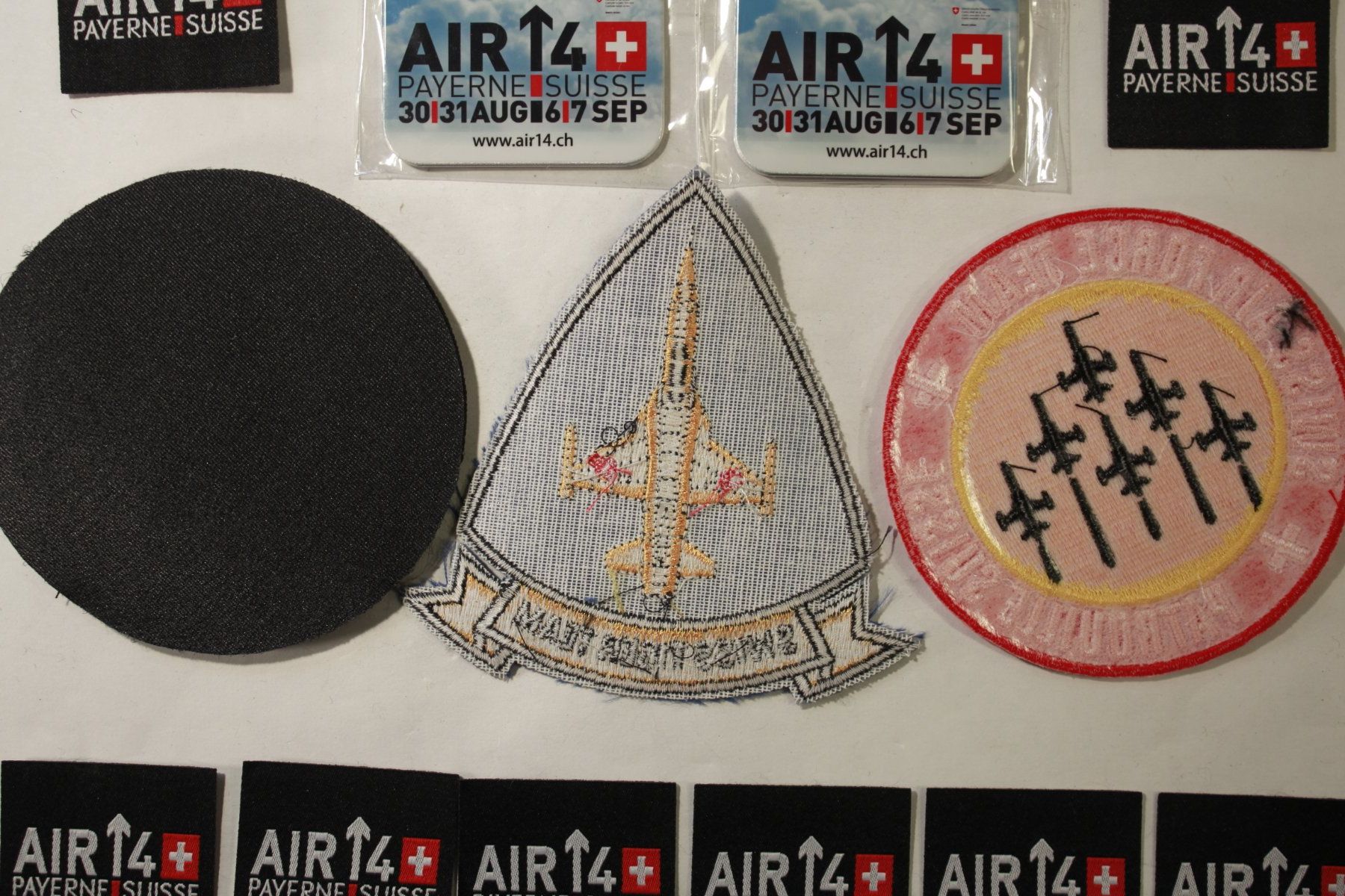 Schweizer Armee Plaketten & Abzeichen: Badges Aviation suisse – Gebraucht aus La plaine von 762 2