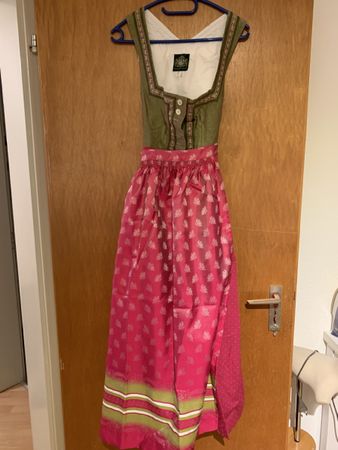 Dirndl Hammerschmid grün-pink Gr. 42