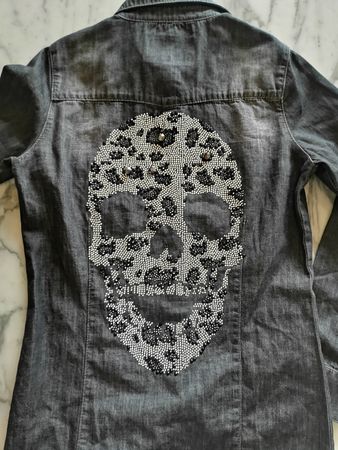 Philipp Plein, neues Jeanshemd, ungetragen