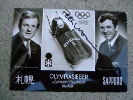 BOB SAPPORO AUTOGRAMMKARTE RARITÄT !