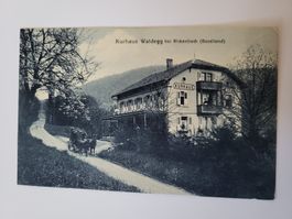 Ansichtskarte Kurhaus Waldegg Rickenbach Baselland alt Rmu